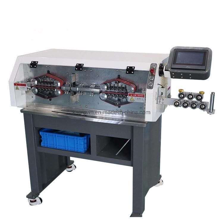 Semi-Auto Wire Rubber Seals Loading, Stripping and Crimping Machine Wl-120