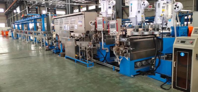 Electrical Wire Power Wire Extruder Extrusion Bunching Stranding Twisting Twister Buncher Machine