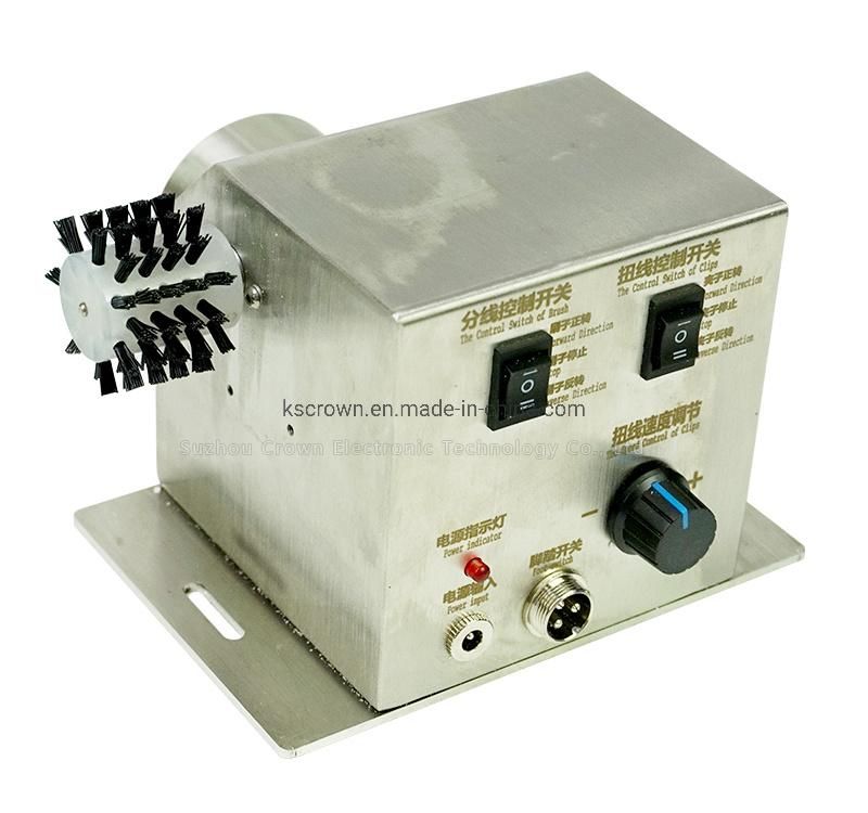 Wl-180 Semi Automatic Manual Wire Twist Machine Wire Stripping Twisting Machine Cable Twist Equipment