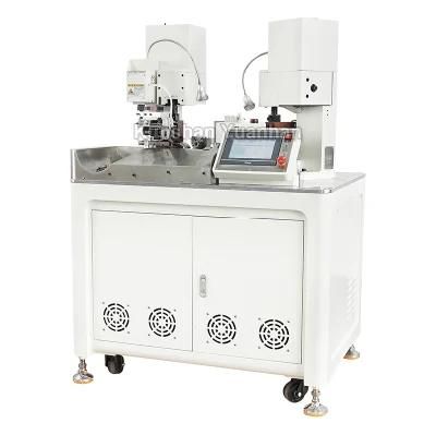 Full-Automatic Terminal Wire Crimping Machine for Flat Wire/Terminal Crimping Machine