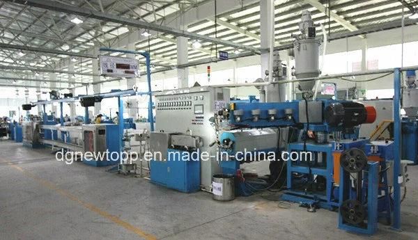 High Efficiency Power Cable Jacket Extruder / Extrusion Machine