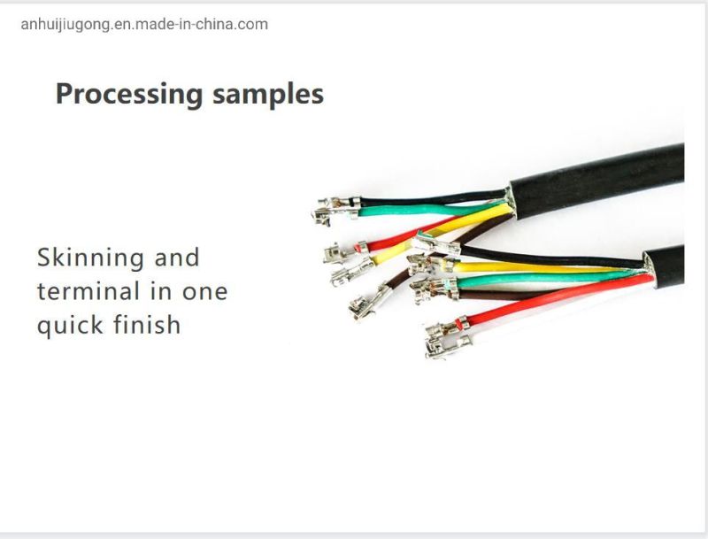 Jiugong Semi-Auto Multicore Wire Stripping and Crimping Machine