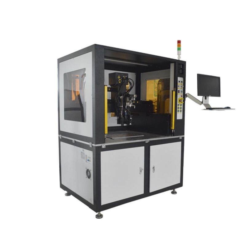Desktop Xinhua Wooden Case Automatic Dispenser Glue Dispensing Machine with FDA
