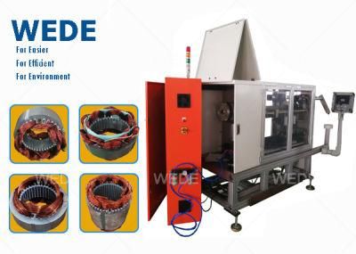 Frame 115, 132 Motor Stator Coils Inserting Machine with Wedge