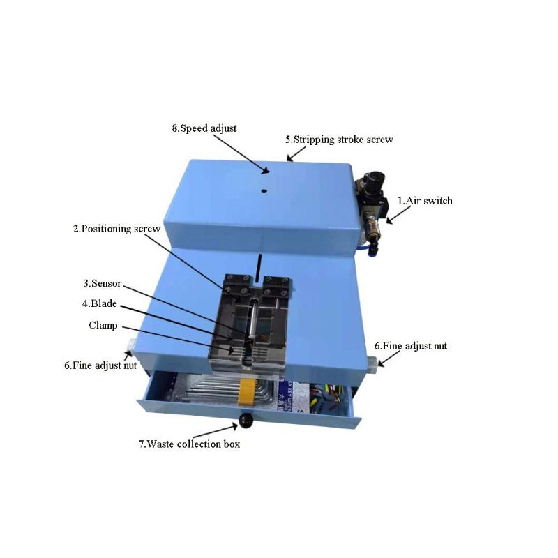 Pneumatic Wire Stripping Machine Sr-P004