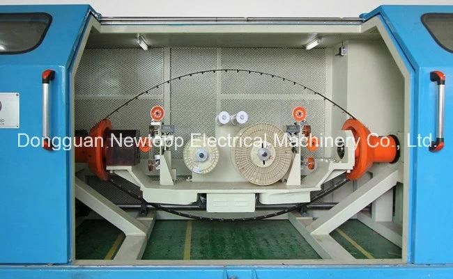 100% Back-Twist Rate Three-Core Twisting Machine for Wire & Cable