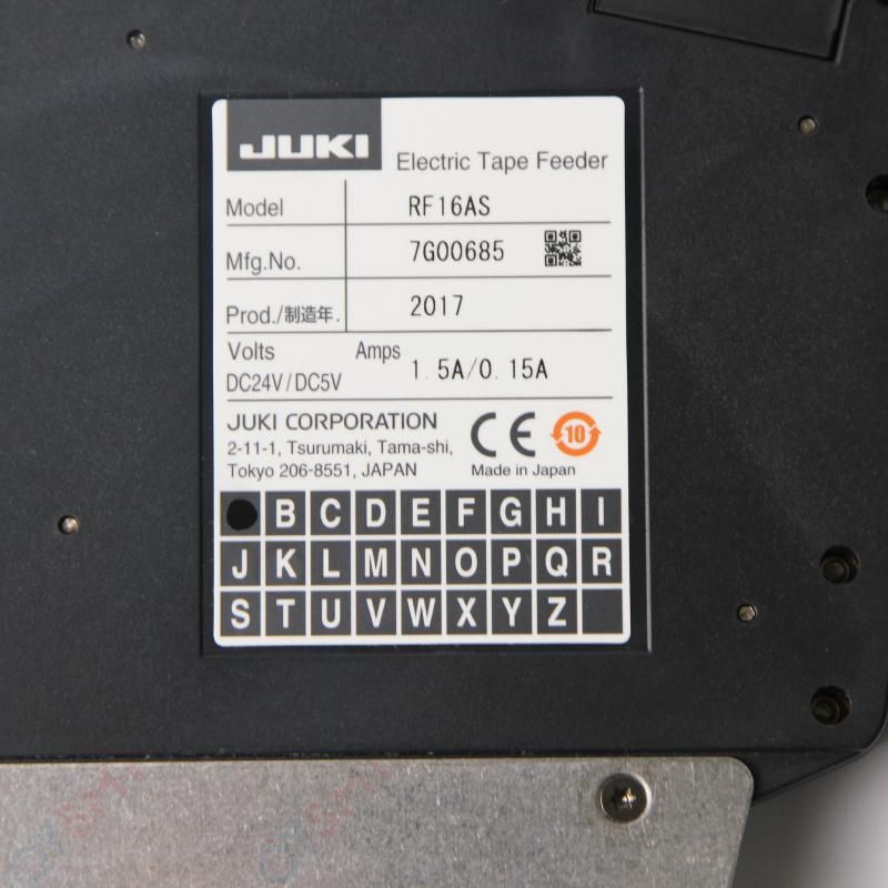 SMT Spare Parts Juki 16mm Feeder RF16as