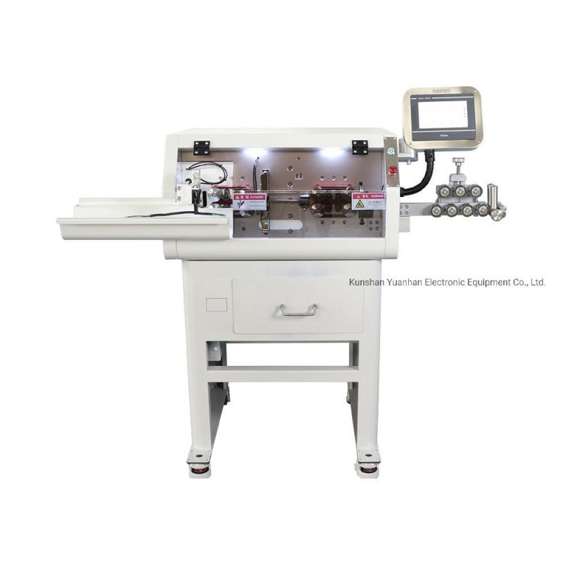 Multi-Core Sheathed Cables Stripping and Twisting Machine