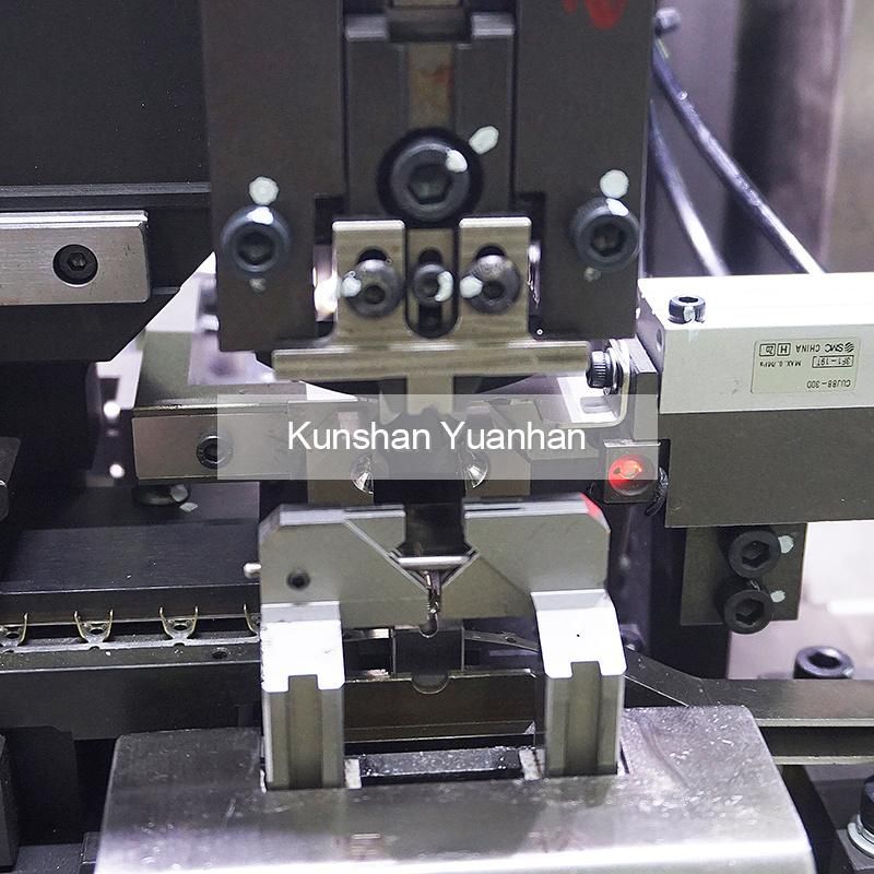 Semi Automatic Wire Stripping Rubber Seal Inserting Terminal Crimping Machine