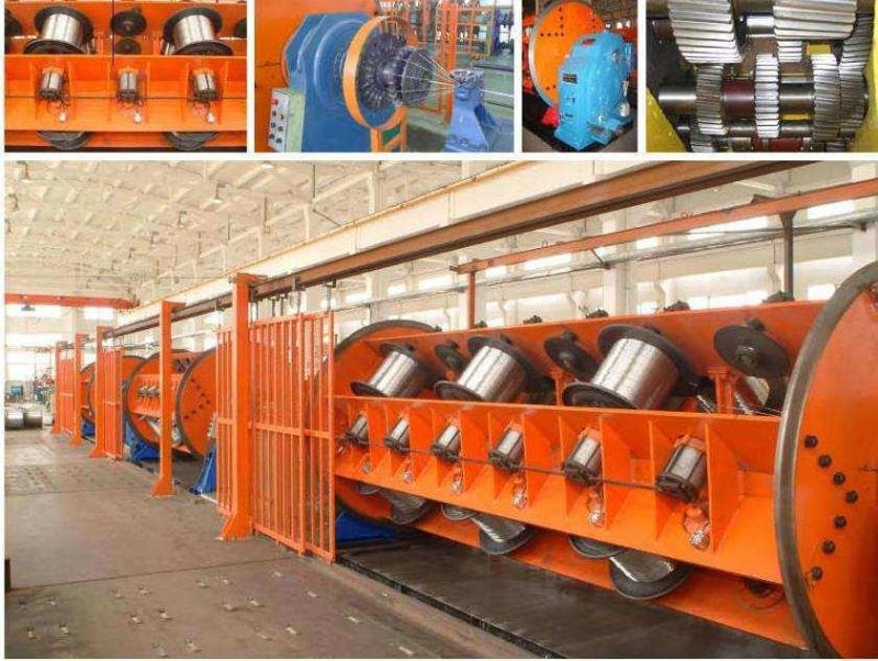 Cage Type Wire Cable Stranding Machine for High Frequency Cable