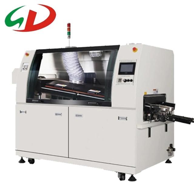 Lead Free Hot Sale Automatic Dual Wave Soldering Machine, DIP Production Line LED Soldering Reflow Oven