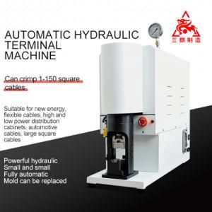 3q 10 Ton High Power Pneumatic Hydraulic Terminal Crimping Machine Terminal Lug Machine Sc25/Sc35 Wiring Free Welding Machine Made in China