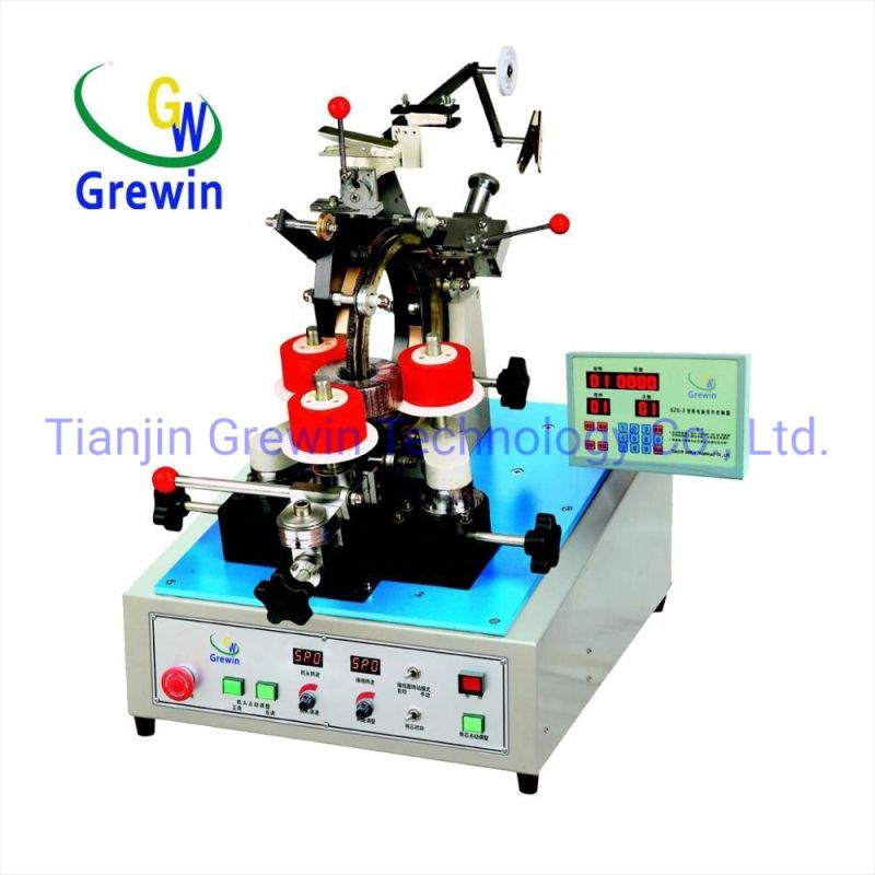 150mm Coil Height Electric Toroid Inductor Coil Winding Machine