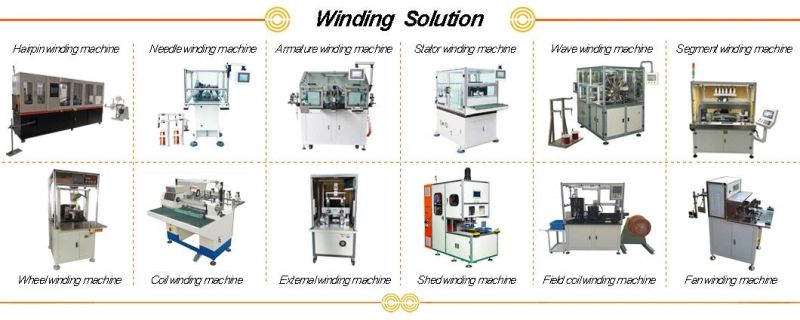 Double Flyer Winding Machine for Armature Slot Coils