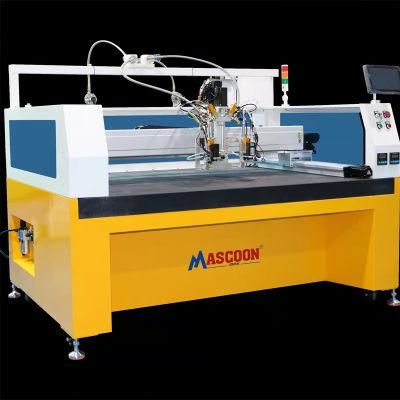 Mascoon Brand Seamless Sewfree Glue Dispensing Machine Can Be Equipped with Knife Cutter and Laser Cutting Liquid Machine