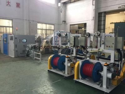 Copper Wire, CCA Wire, Aluminum Wire Bunching Buncher Stranding Extrusion Extruder Coiling Coiler Cutting Machine