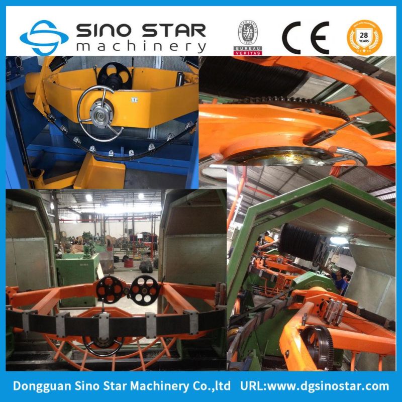 Skip Type High Speed Laying up Machine for Stranding Power Cables