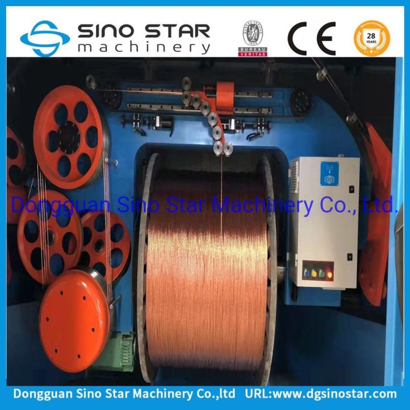 High Speed Wire Cable Making Stranding Twisting Bunching Machine