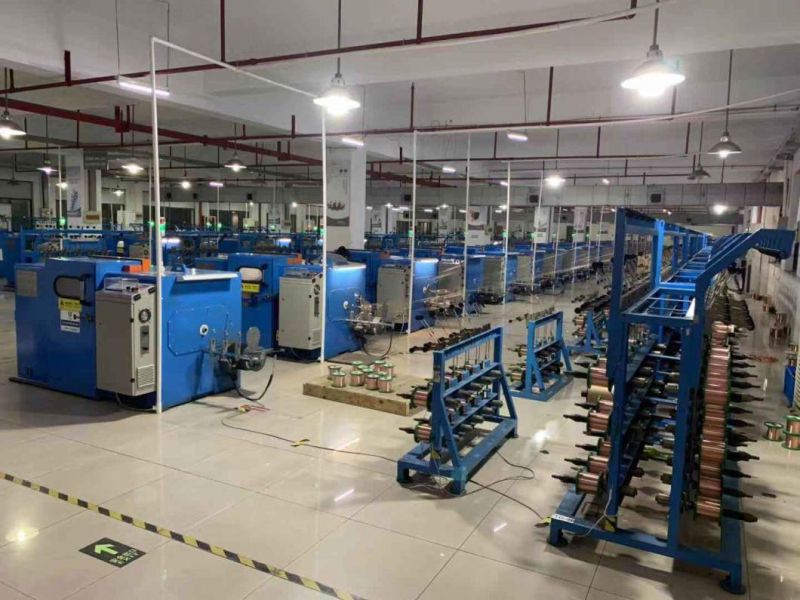 Tinned Wire, Stranding Bunching Twisting Twister Buncher Extrusion Extruder Machine