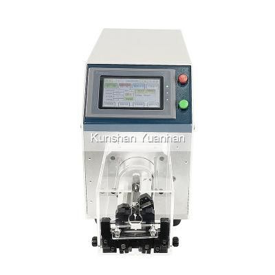 Semi Automatic Heavy Duty and Small Size Rotary Blades Coax Wire Cable Stripper Precision Coaxial Cables Stripping Machine