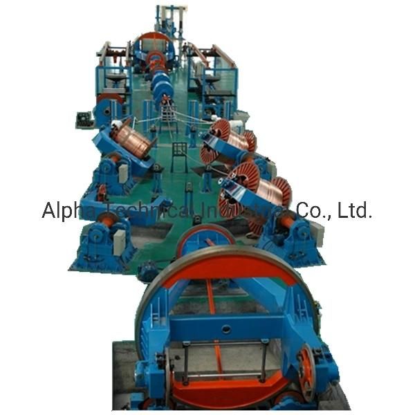 Factory Rrice Rigid Wire Cable Making Tubular Stranding Machine