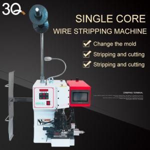 3q Factory Price Flat Wire Ribbon Cable Cut Strip Crimp Machine