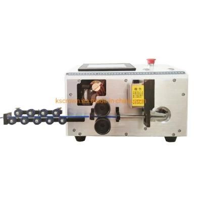 Computer Electric Wire PVC Cable Stripping Bending Cutting Machine