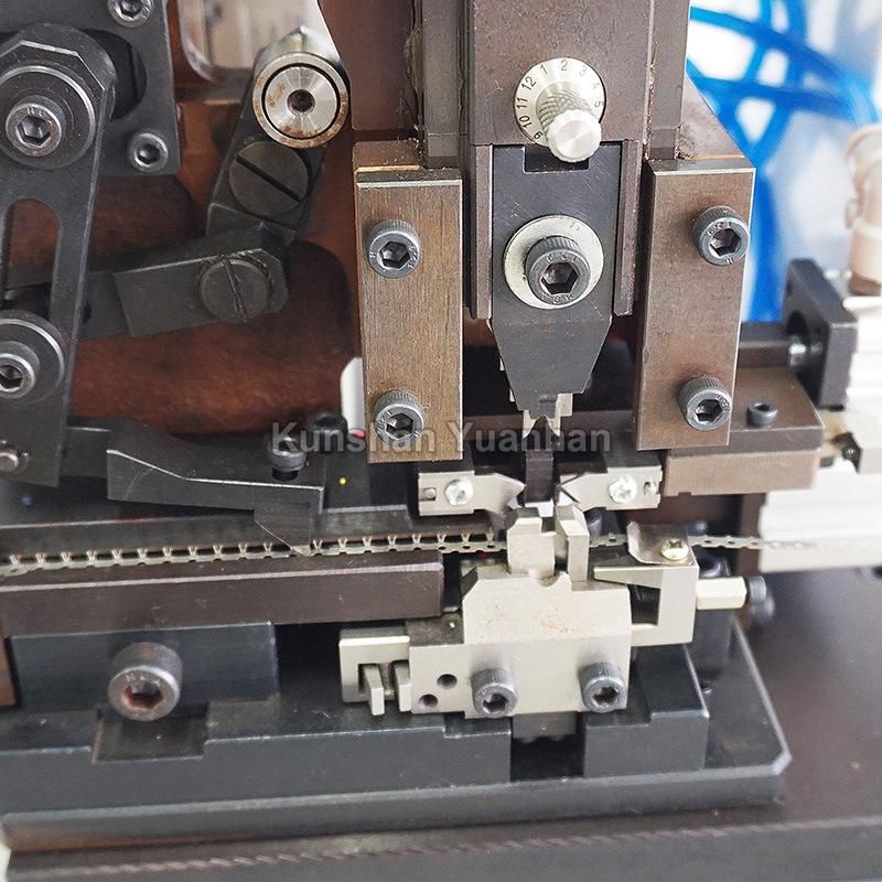 High Speed Cable Sheath Stripping and Terminal Crimping Machine