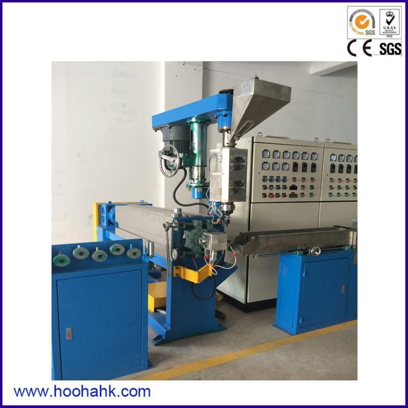 Blue PVC Cable Extruder Machine with Siemen Motor