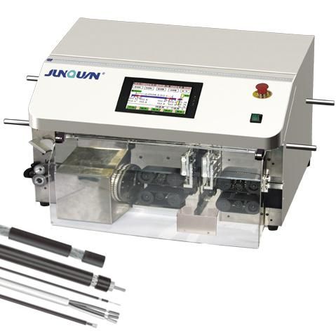 Full Automatic Coaxial Cable Cutting-Stripping Machine (ZDBX-65A)