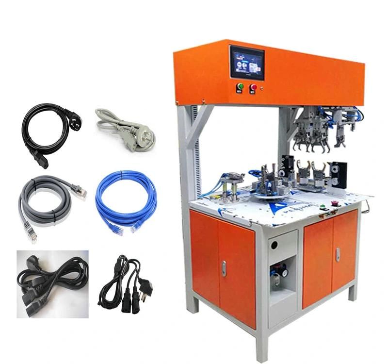 Aio Full-Automatic Wire Cutting Stripping Winding and Tying Machine
