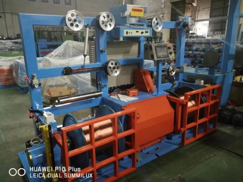 High Speed Bunching Winding Extrusion Stranding Cutting Copper Wire Twisting Machine