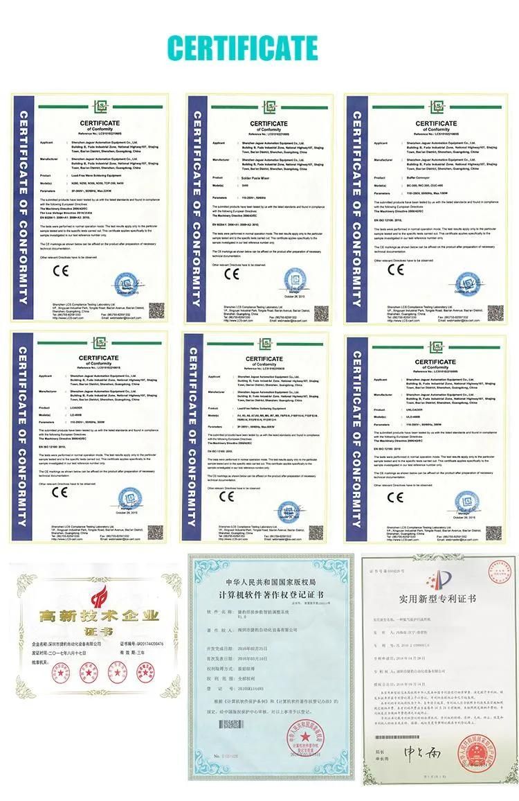 High Stability 10 Heating Zones Lead-Free Hot Air Reflow Oven