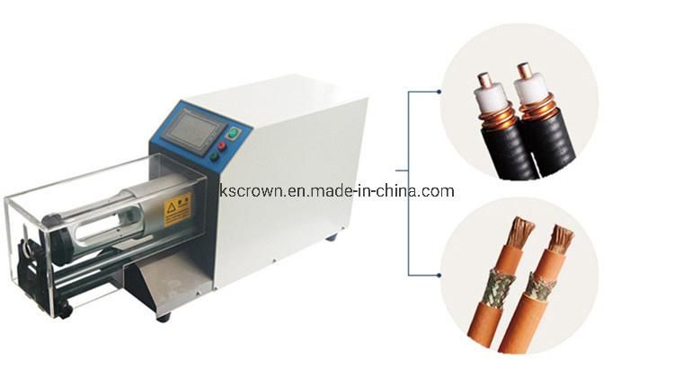 Fully Automatic RF Rg Coaxial Cable Cutting and Stripping Machine