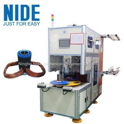 Automatic Stator Winding Machine for AC Traction Motor Coil Wire Winding