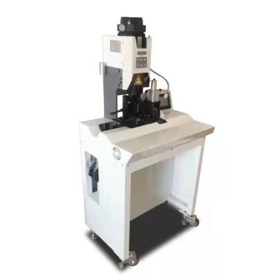 Semi-Automatic Flat Cable Double Ends Electrical Terminal Crimping Machine