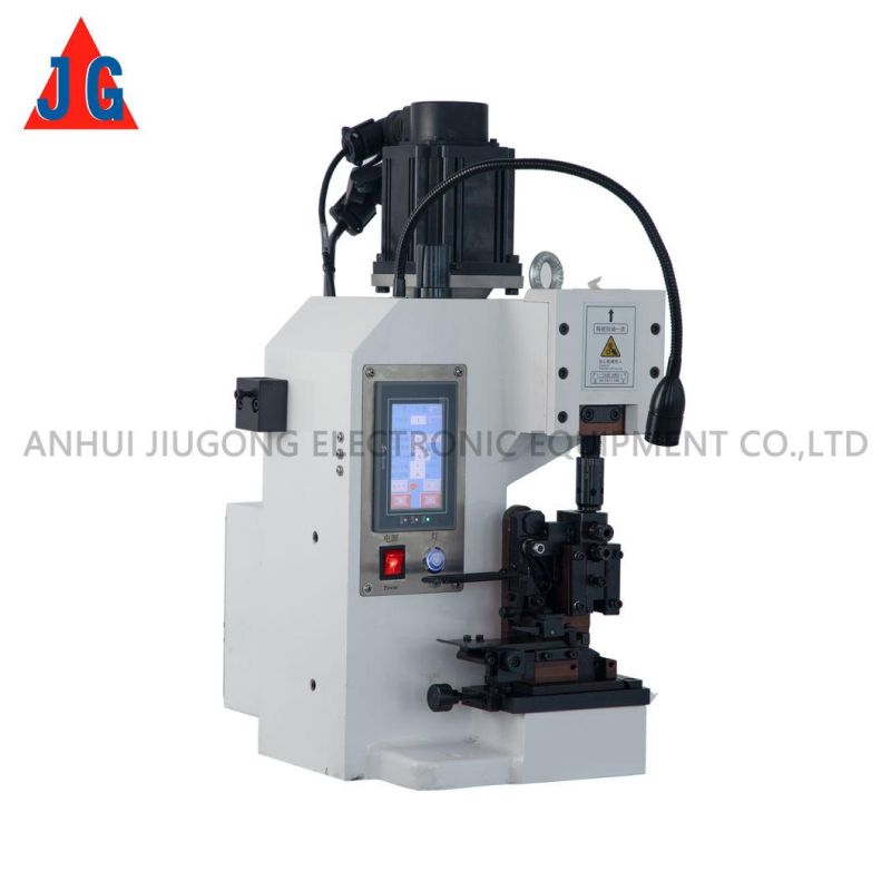 Jg-Sf4.0t High Quality Servo Cost Iron Terminal Crimping Machine