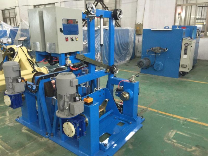 Electrical Cable Copper Wire Making Drawing Machinery Winding Rewinding Twist Twister Twisting Extrusion Machine