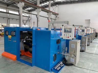 Ultra Fine Copper Wire Rewinding Twist Twister Twisting Bunching Buncher Coiling Stranding Machine