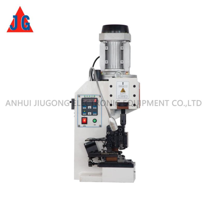 Jg-4.0t Semi-Automatic Cast Iron Integral Wire Crimper Terminal Crimping Machine