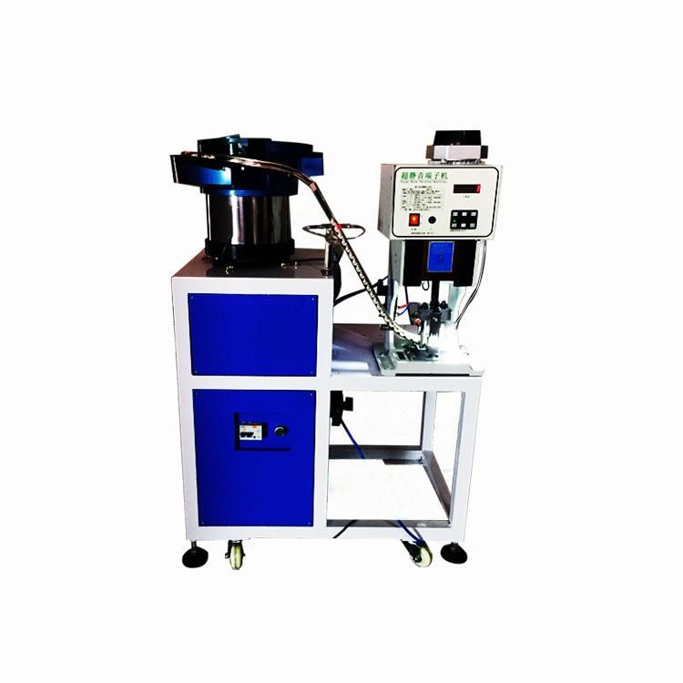 AC Power Plug Cord Cable Terminal Crimping Machine