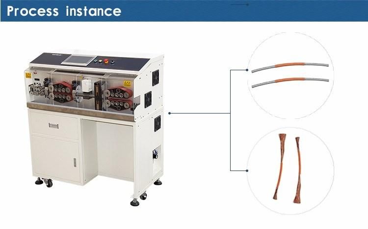 High-Speed Automatic Wire Cutting and Stripping Cable Stripper Machine (WG-8660)
