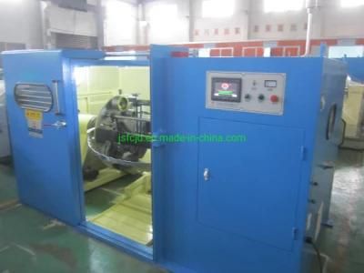 10kgf Magnetic Powder Clutch Touchscreen PLC Control Copper Wire 2.0-4.0core Wire Twister Buncher Twisting Bunching Winding Machine