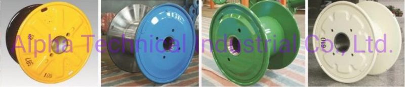 Double Layer High Speed Cable Drum/Flange, Enhanced Metal/Galvanized Reel/Spool/Bobbin for Wire Rope Cable
