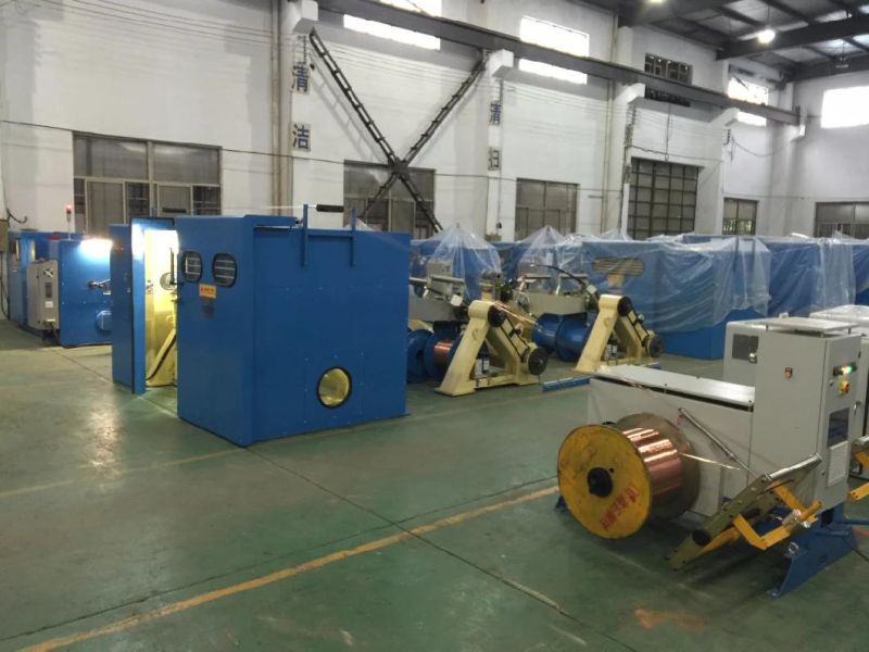Electrical Cable Copper Wire Twister Winding Bunching Extrusion Double Twist Making Drawing Machine