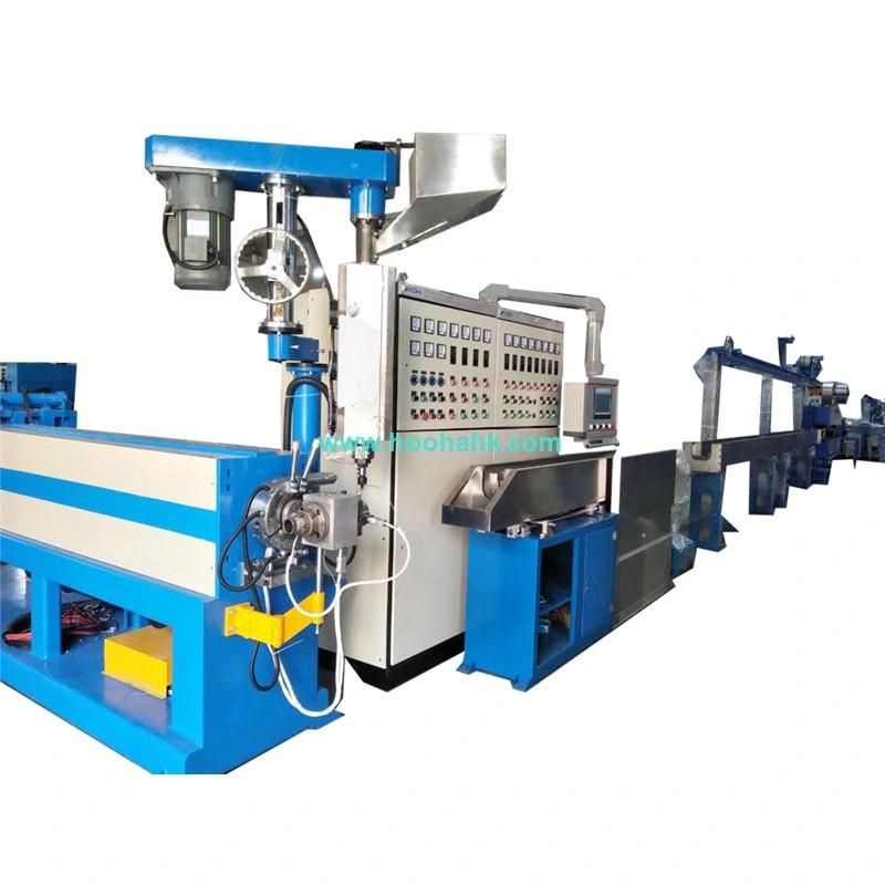 Wires and Cables Extruding Machinery with Speed of 300 M/Min PVC/ PE Insulation