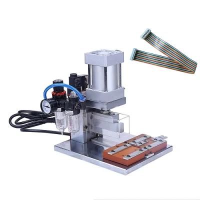 Pneumatic Ribbon Cable IDC Connector Pressing Machine