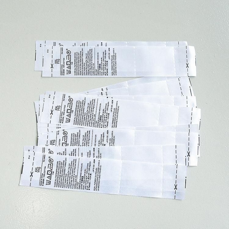 High Speed Ultrasolic Satin Fabric Labels Cutting Machine