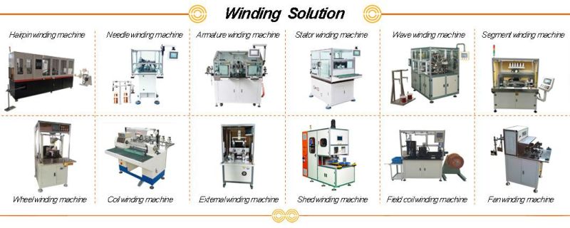 Starter Pole Coil Winding Copper Strip Winding Machine