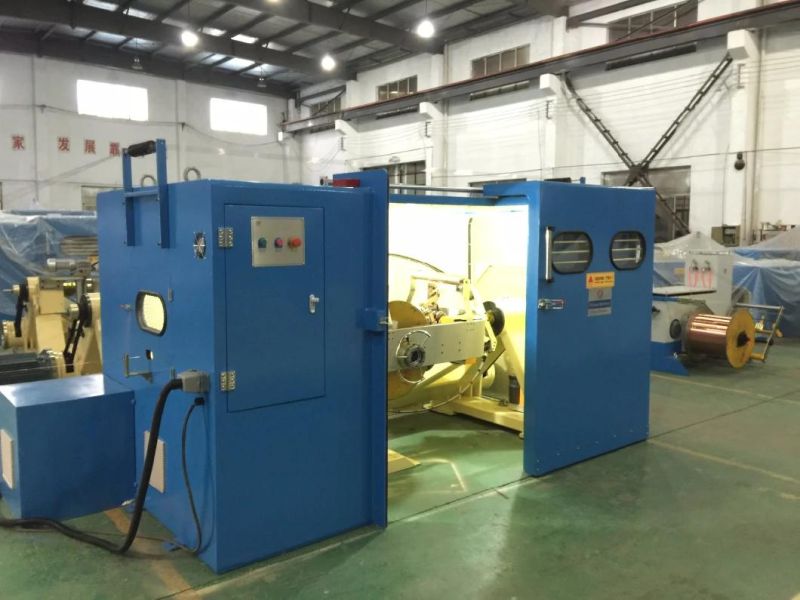 Electrical Cable Copper Wire Twister Winding Bunching Extrusion Double Twist Making Drawing Machine